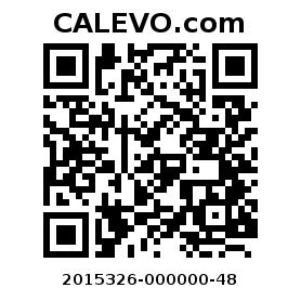 Calevo.com Preisschild 2015326-000000-48