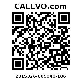 Calevo.com Preisschild 2015326-005040-106