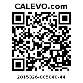 Calevo.com Preisschild 2015326-005040-44