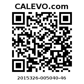 Calevo.com Preisschild 2015326-005040-46