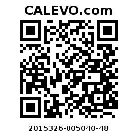 Calevo.com Preisschild 2015326-005040-48