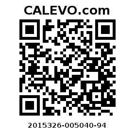 Calevo.com Preisschild 2015326-005040-94