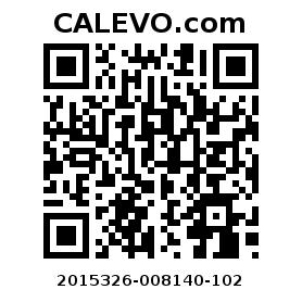 Calevo.com Preisschild 2015326-008140-102