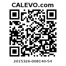 Calevo.com Preisschild 2015326-008140-54