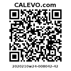 Calevo.com Preisschild 2020210w24-008042-42