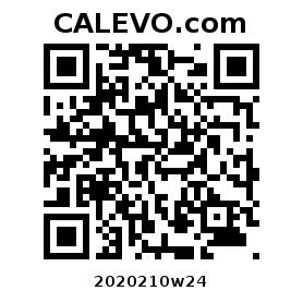 Calevo.com Preisschild 2020210w24