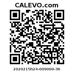 Calevo.com Preisschild 2020215h24-009000-36