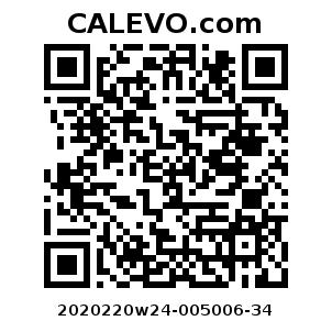 Calevo.com Preisschild 2020220w24-005006-34