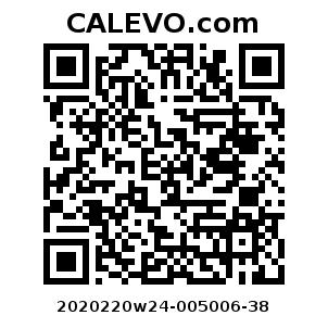 Calevo.com Preisschild 2020220w24-005006-38