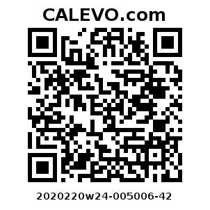 Calevo.com Preisschild 2020220w24-005006-42