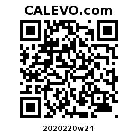 Calevo.com Preisschild 2020220w24