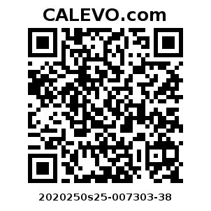 Calevo.com Preisschild 2020250s25-007303-38