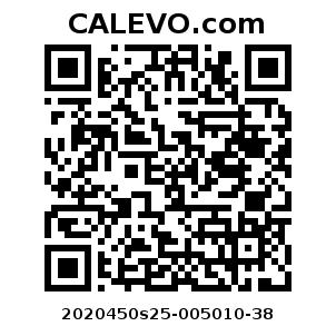 Calevo.com Preisschild 2020450s25-005010-38