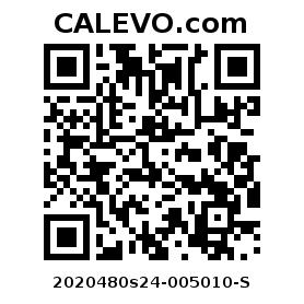 Calevo.com Preisschild 2020480s24-005010-S