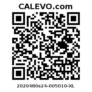 Calevo.com Preisschild 2020480s24-005010-XL