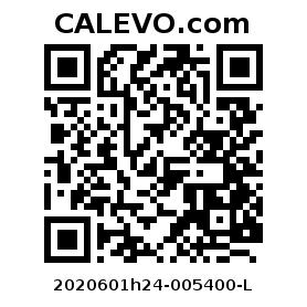 Calevo.com Preisschild 2020601h24-005400-L