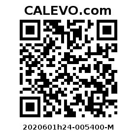 Calevo.com Preisschild 2020601h24-005400-M