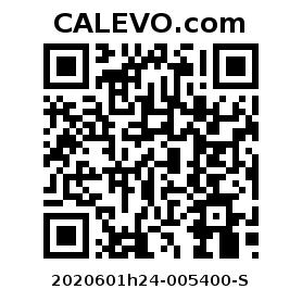 Calevo.com Preisschild 2020601h24-005400-S