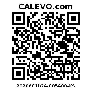 Calevo.com Preisschild 2020601h24-005400-XS