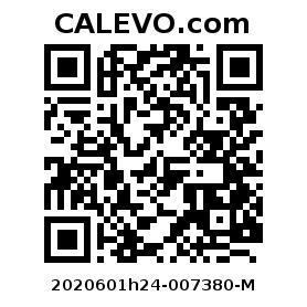 Calevo.com Preisschild 2020601h24-007380-M