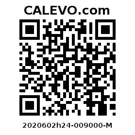 Calevo.com Preisschild 2020602h24-009000-M