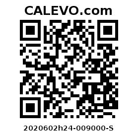 Calevo.com Preisschild 2020602h24-009000-S