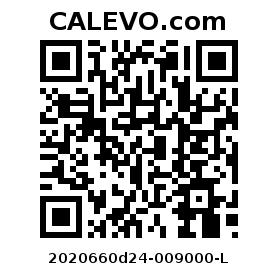 Calevo.com Preisschild 2020660d24-009000-L