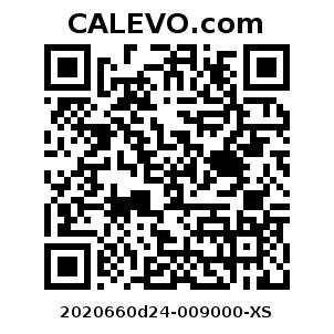 Calevo.com Preisschild 2020660d24-009000-XS