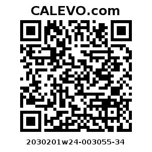 Calevo.com Preisschild 2030201w24-003055-34