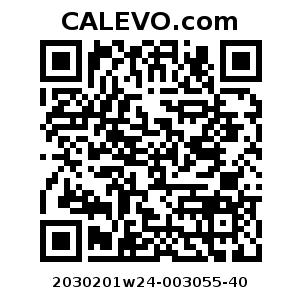 Calevo.com Preisschild 2030201w24-003055-40