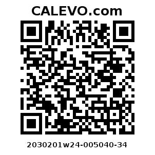 Calevo.com Preisschild 2030201w24-005040-34