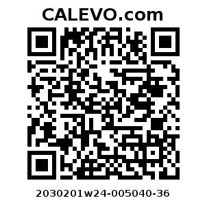 Calevo.com Preisschild 2030201w24-005040-36