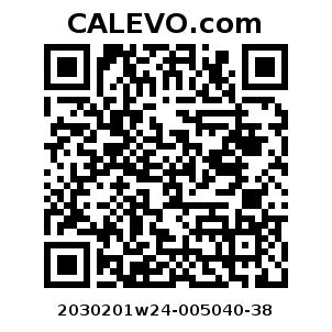 Calevo.com Preisschild 2030201w24-005040-38