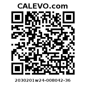 Calevo.com Preisschild 2030201w24-008042-36