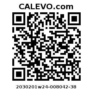 Calevo.com Preisschild 2030201w24-008042-38