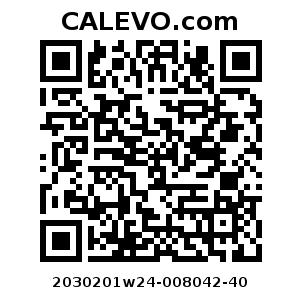 Calevo.com Preisschild 2030201w24-008042-40