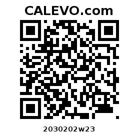 Calevo.com Preisschild 2030202w23