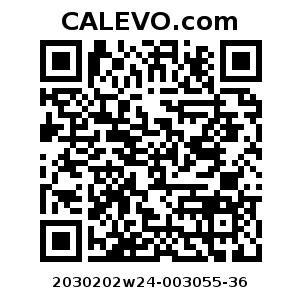 Calevo.com Preisschild 2030202w24-003055-36