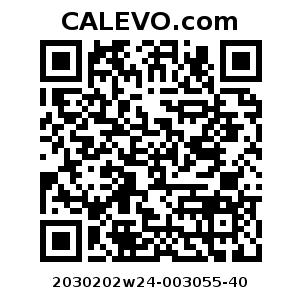 Calevo.com Preisschild 2030202w24-003055-40