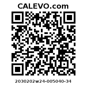 Calevo.com Preisschild 2030202w24-005040-34