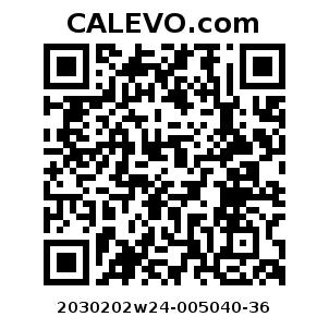 Calevo.com Preisschild 2030202w24-005040-36