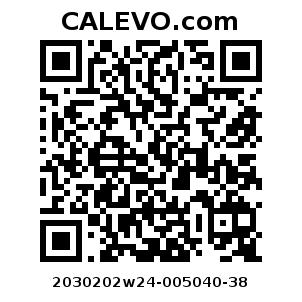 Calevo.com Preisschild 2030202w24-005040-38