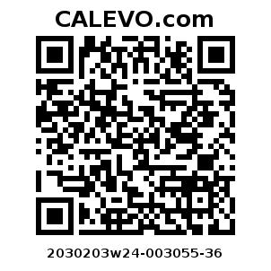 Calevo.com Preisschild 2030203w24-003055-36