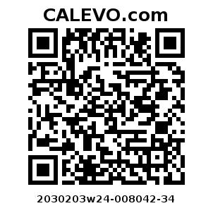 Calevo.com Preisschild 2030203w24-008042-34