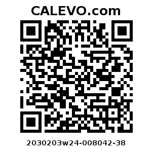 Calevo.com Preisschild 2030203w24-008042-38