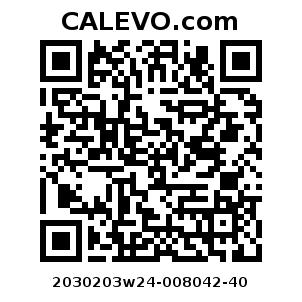 Calevo.com Preisschild 2030203w24-008042-40