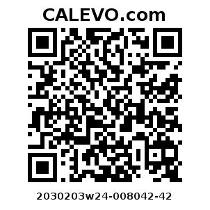 Calevo.com Preisschild 2030203w24-008042-42