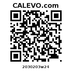 Calevo.com Preisschild 2030203w24