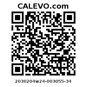 Calevo.com Preisschild 2030204w24-003055-34