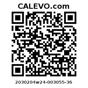 Calevo.com Preisschild 2030204w24-003055-36